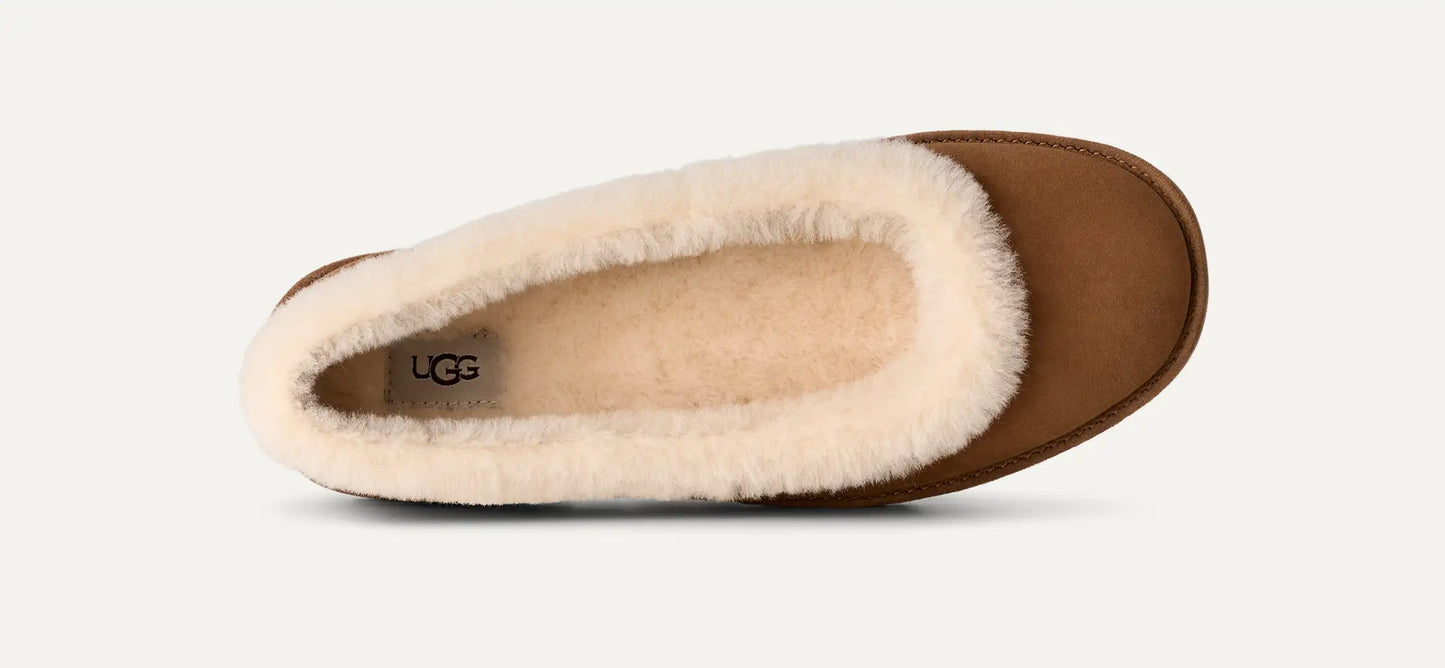 UGG W Zora Ballet Flat Chestnut 1178111-CHE