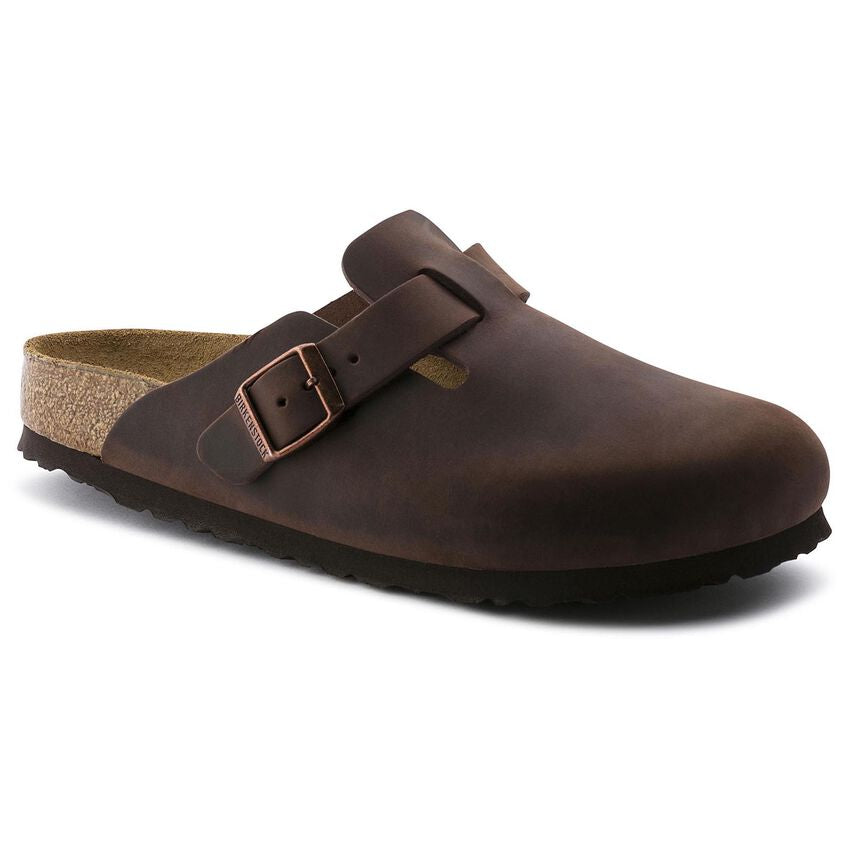 Birkenstock Boston Soft Footbed Oiled Leather Habana 159711