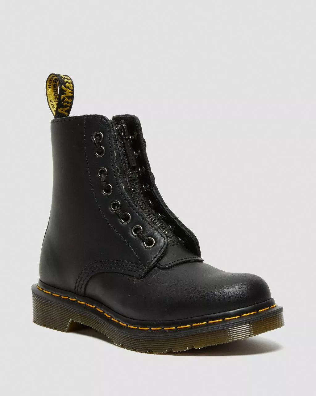 Dr. Martens 1460 Pascal Front Zip Black Nappa 23863001