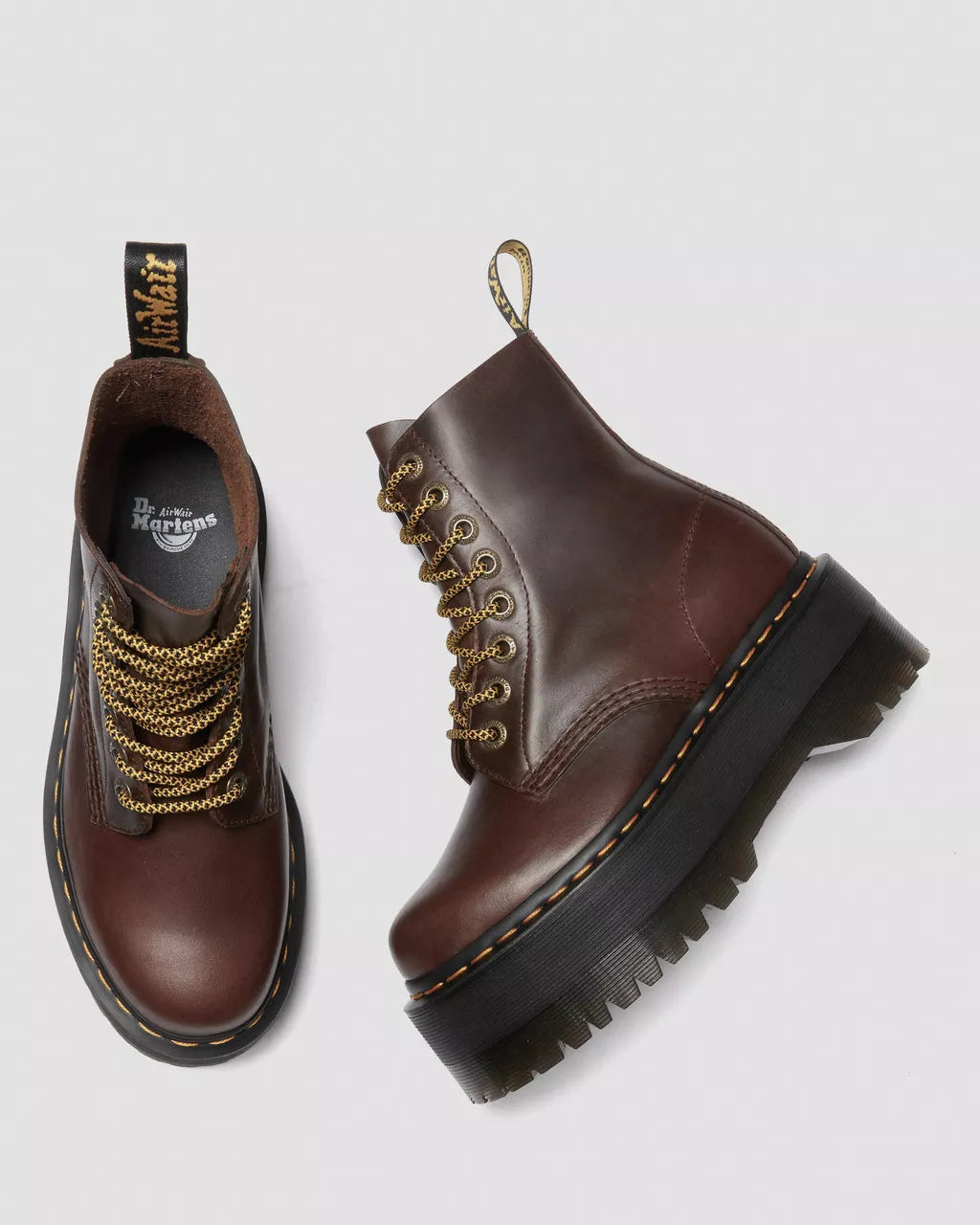 Dr. Martens 1460 Pascal Max Dark Brown Classic Pull Up 31102201