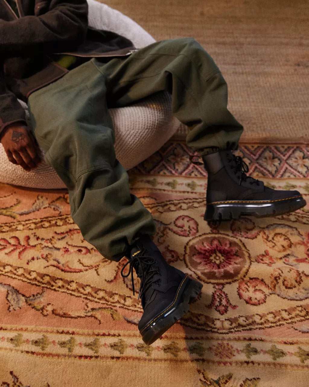 Dr. Martens Tarik Zip Black Ajax Extra Tough 50 50 Hydro 31120001