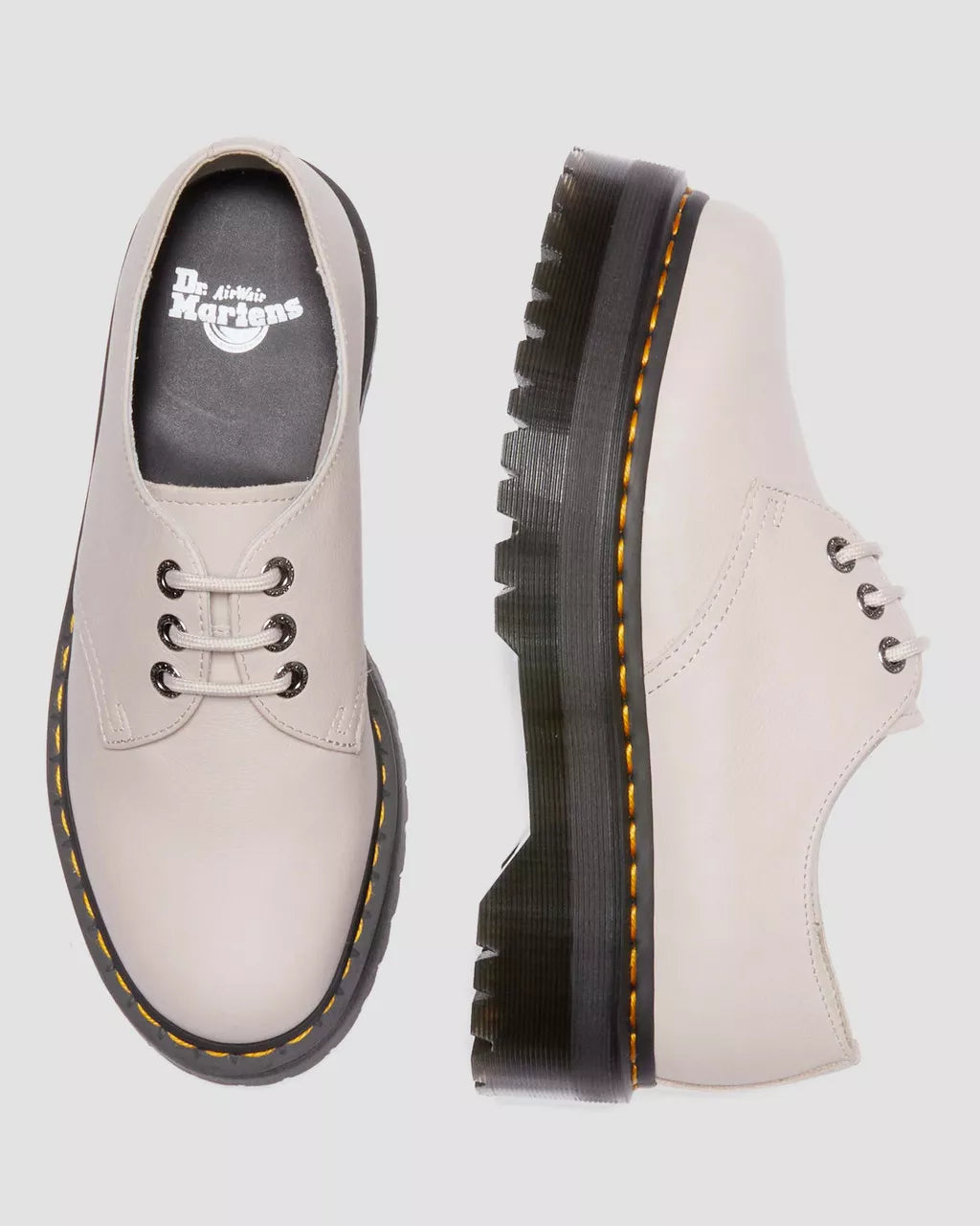 Dr. Martens 1461 Quad II Vintage Taupe Pisa 31167348