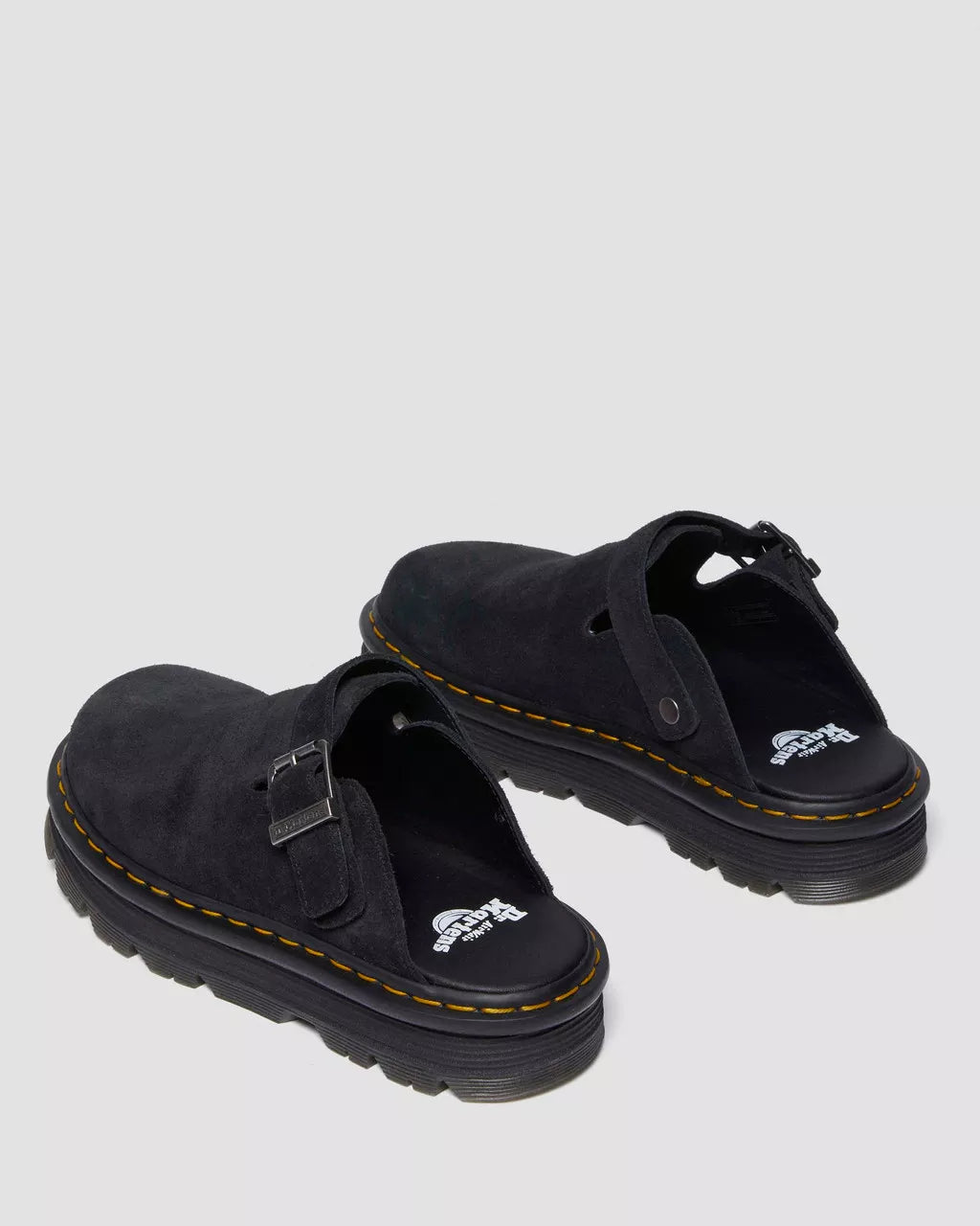 Dr. Martens ZebZag Mule Black E.H Suede 31657001