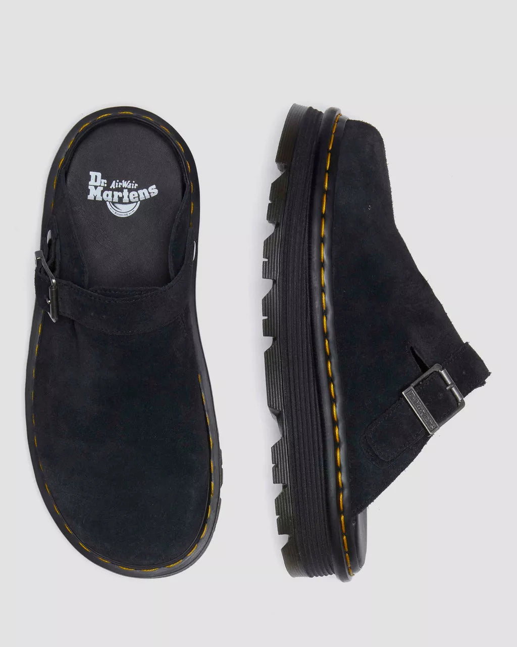 Dr. Martens ZebZag Mule Black E.H Suede 31657001