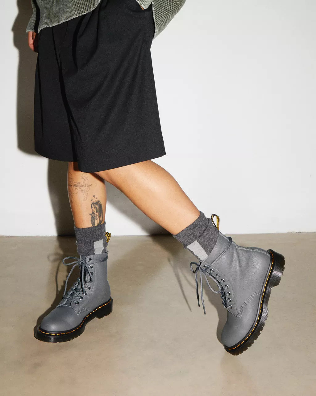 Dr. Martens 1460 Pascal Gunmetal Virginia 31693029