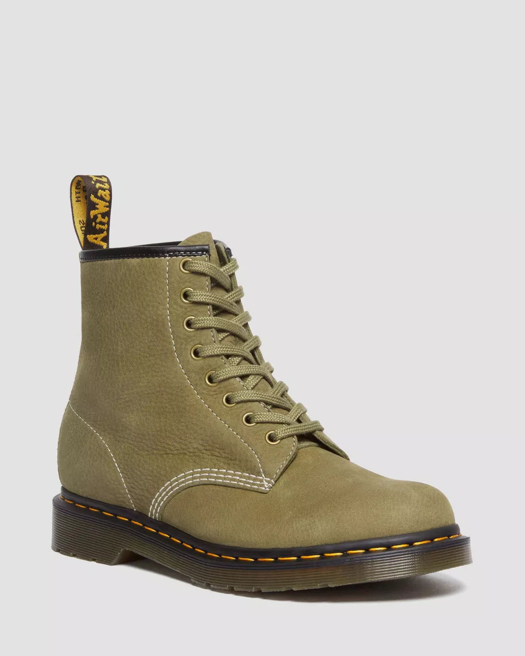 Dr. Martens 1460 Muted Olive Tumbled Nubuck 31695357