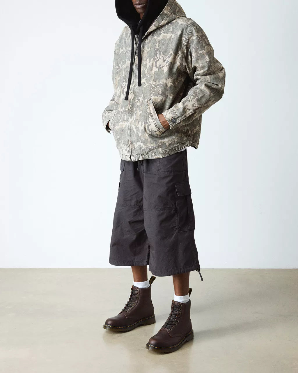 Dr. Martens 1460 Pascal Wl Dark Brown Grizzly 31873201