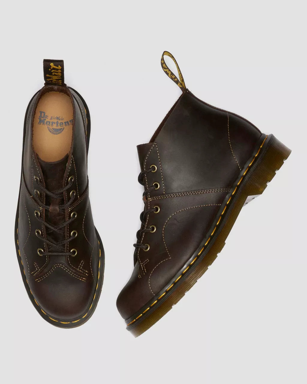 Dr. Martens Church Dark Brown Crazy Horse 40578200