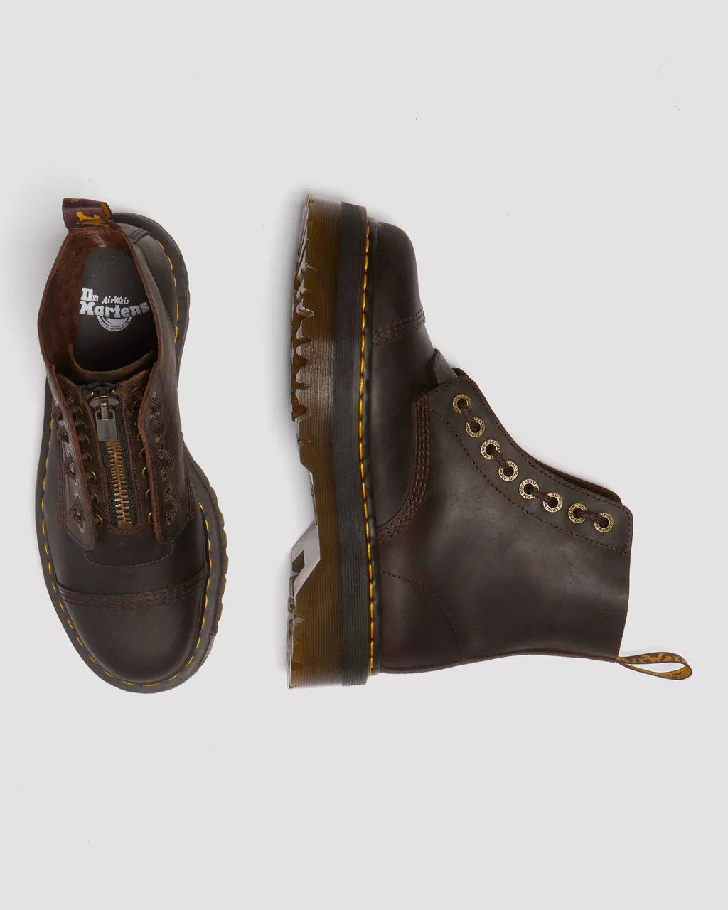 Dr. Martens Sinclair Dark Brown Crazy Horse 40910200