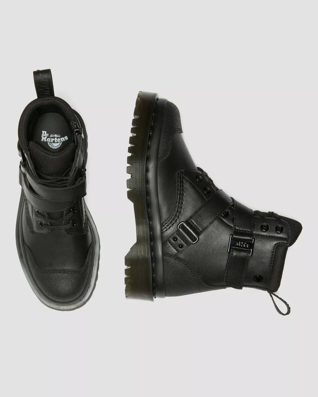 Dr. Martens 1460 Bex Tech Black Sendal+Rubber Grained Leather+Pk Mesh 41014002