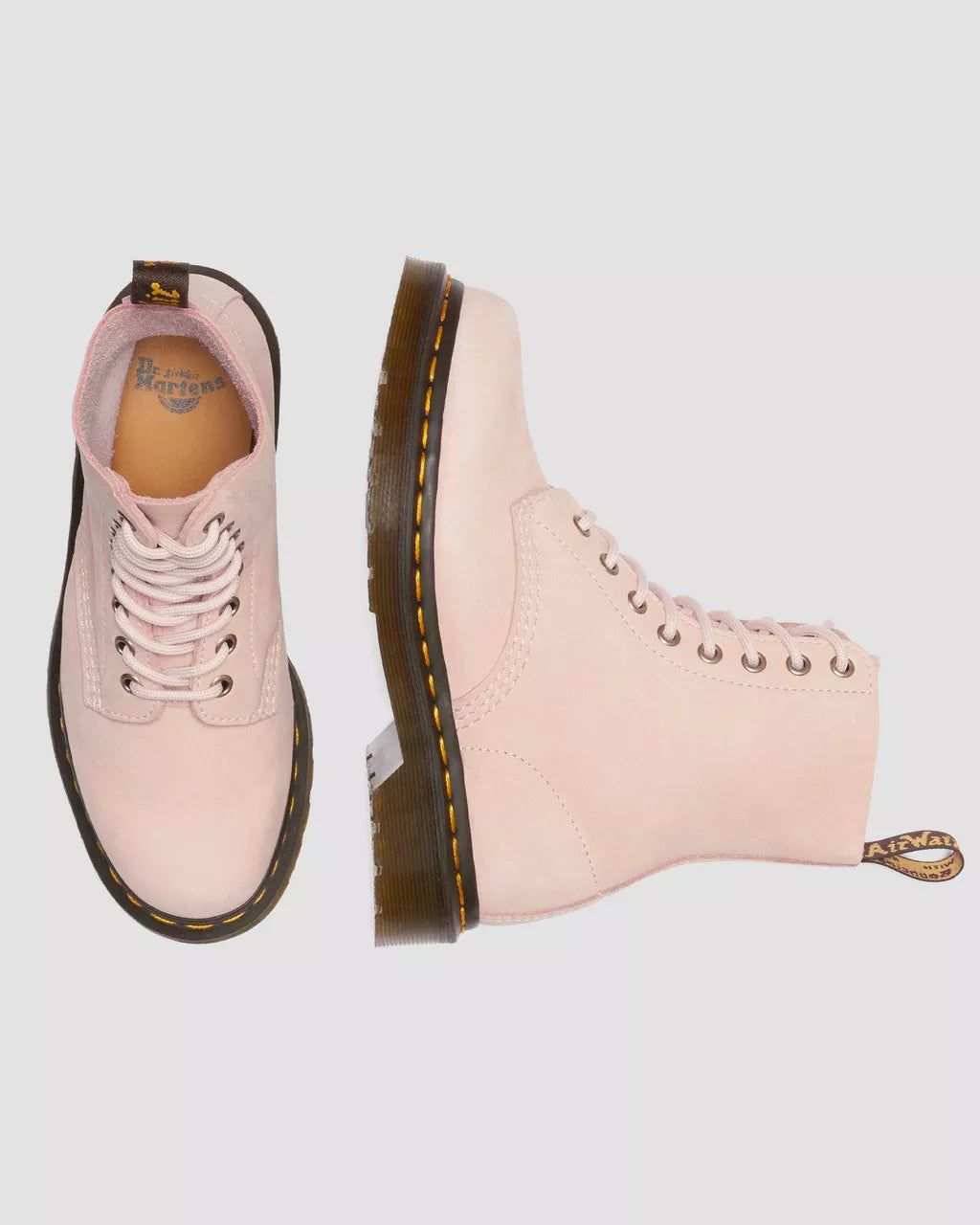 Dr. Martens 1460 Pascal Powder Pink Milled Nubuck Wp 41077650