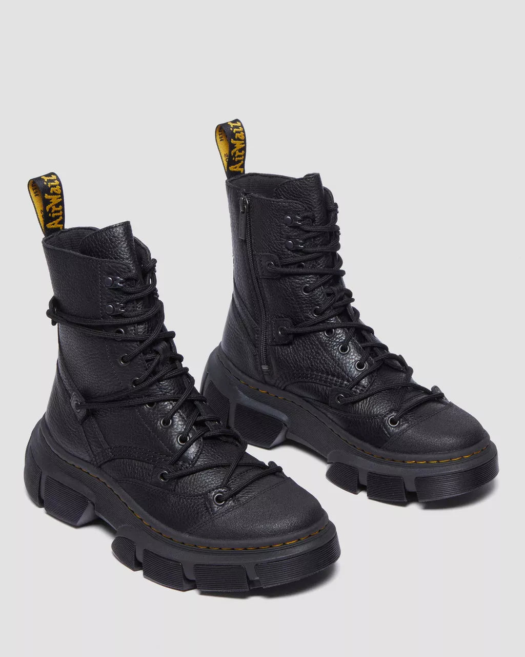 Dr. Martens Dmxl Lace Black Lunar+Rubber Grained Leather 41646001