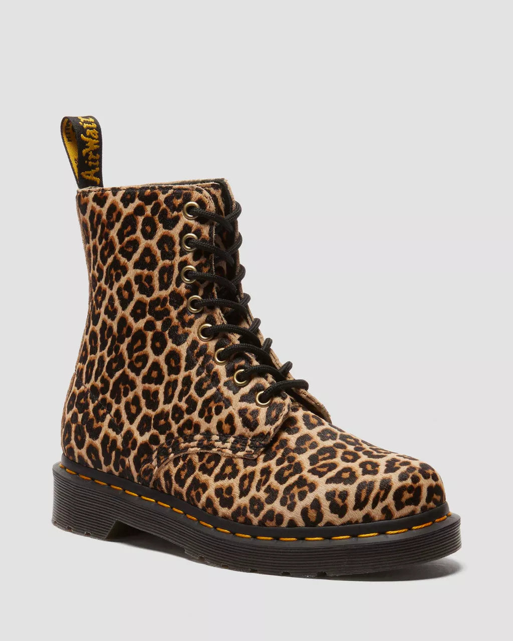 Dr. Martens 1460 Pascal Light Tan Mini Leopard Spot Hair On 41657200