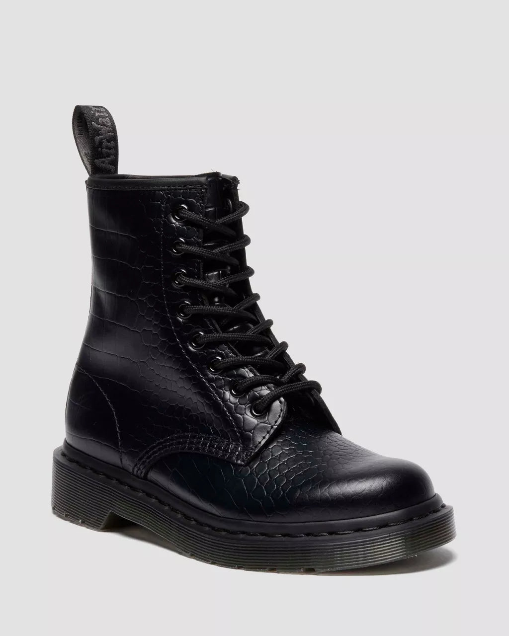 Dr. Martens 1460 Croco Black Atlas Croc Emboss 42679001