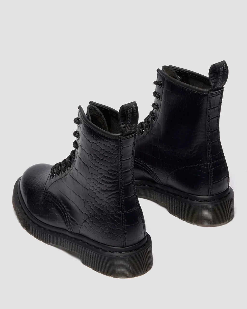 Dr. Martens 1460 Croco Black Atlas Croc Emboss 42679001