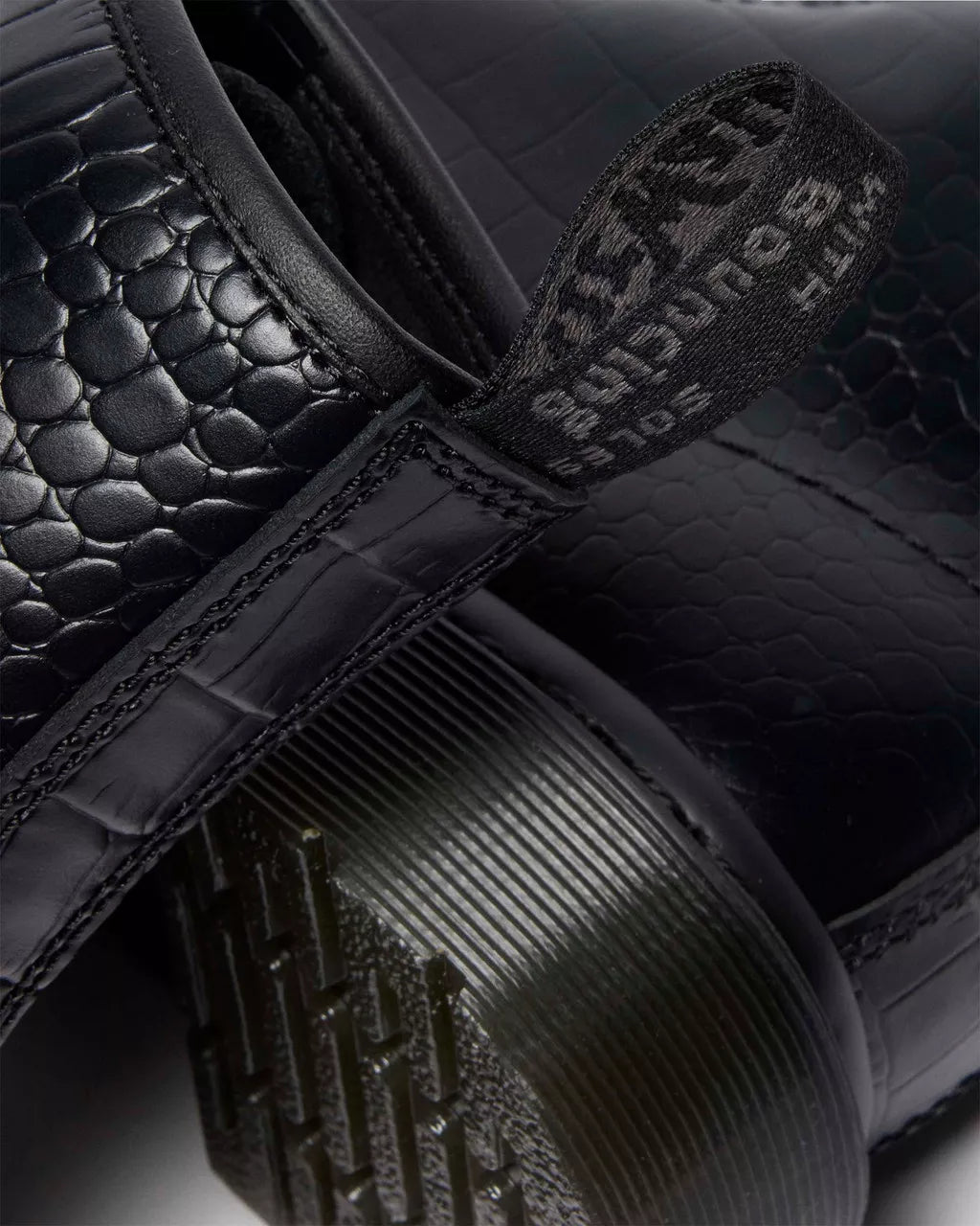 Dr. Martens 1460 Croco Black Atlas Croc Emboss 42679001