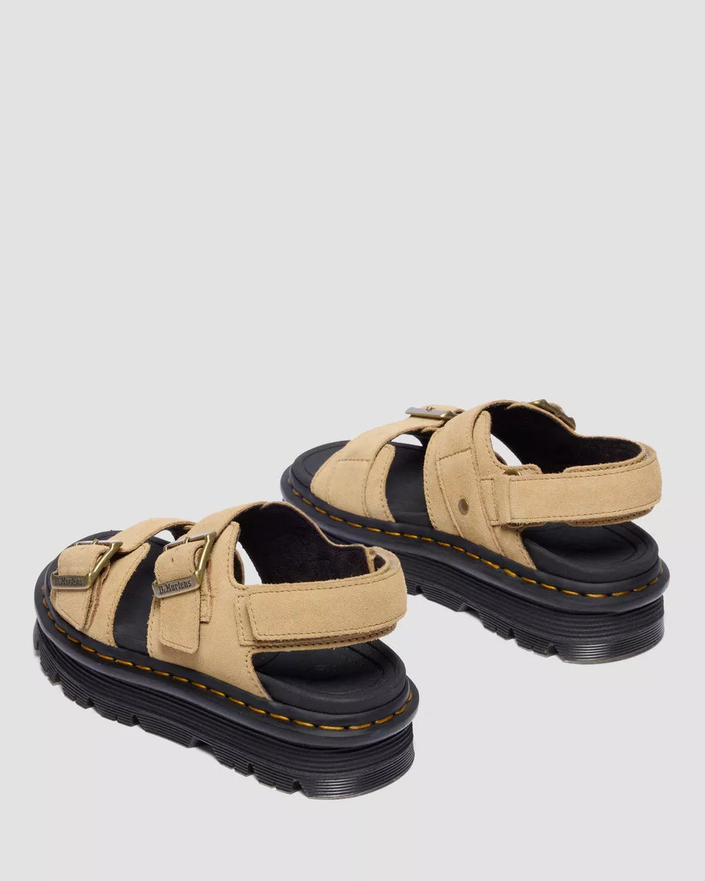 Dr. Martens Zebzag Sandal Savannah Tan Eh Suede 42689200