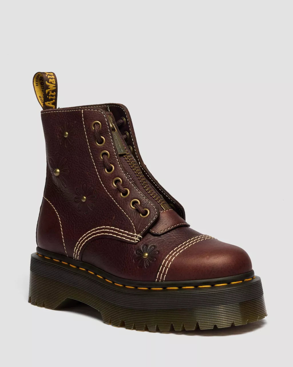 Dr. Martens Sinclair Flower Dark Brown Grizzly 42818200