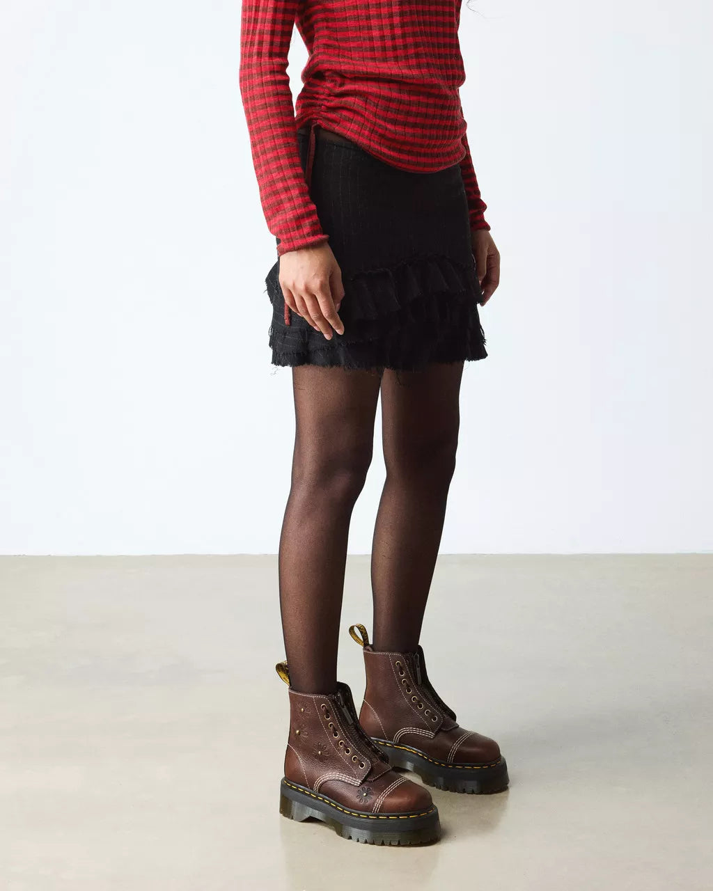 Dr. Martens Sinclair Flower Dark Brown Grizzly 42818200