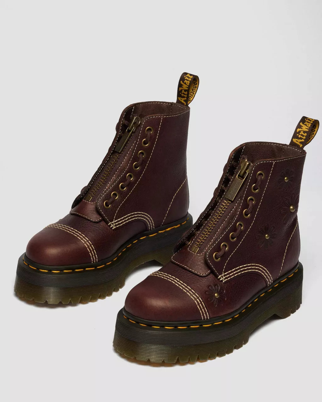 Dr. Martens Sinclair Flower Dark Brown Grizzly 42818200
