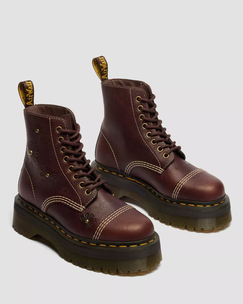 Dr. Martens Sinclair Flower Dark Brown Grizzly 42818200