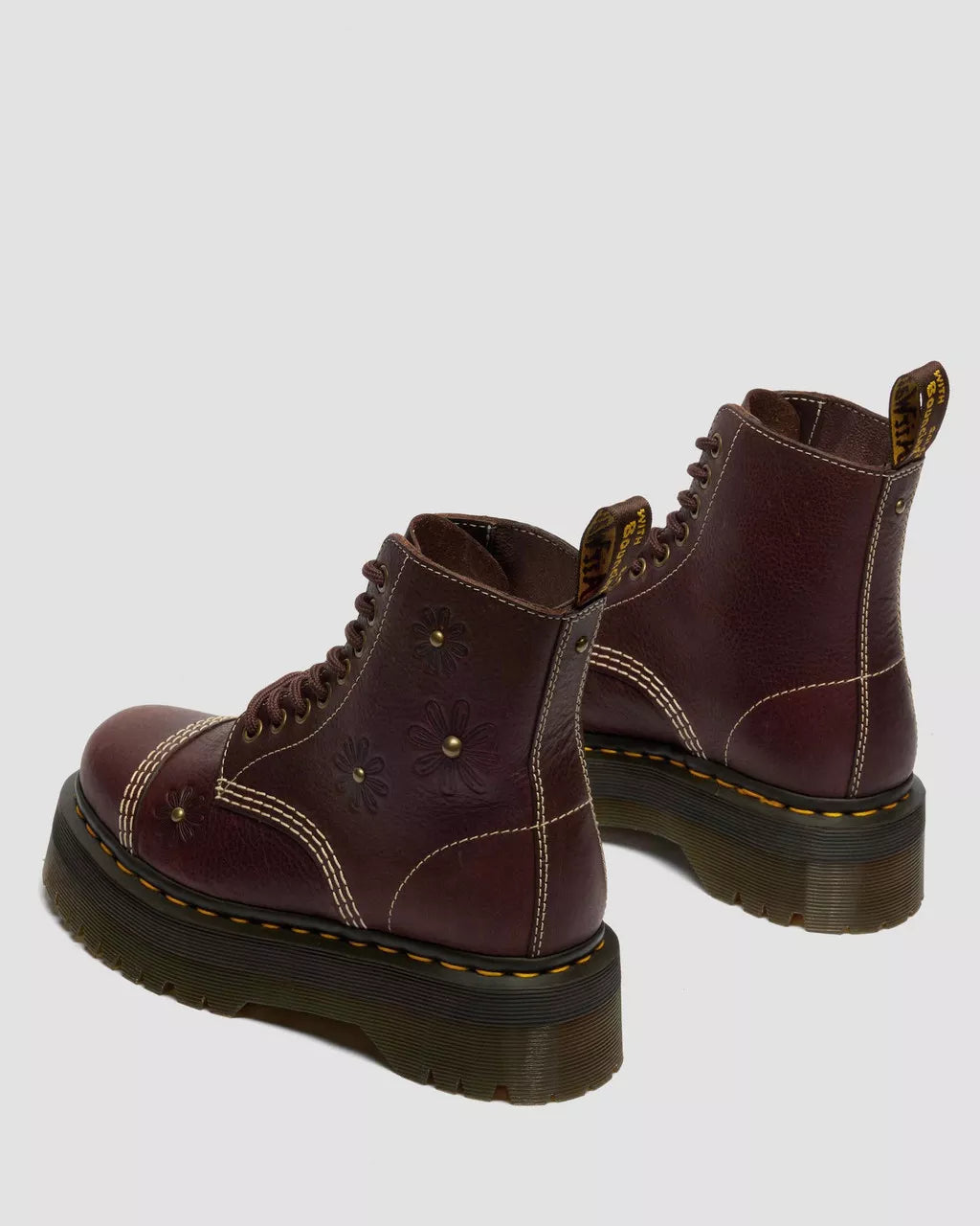 Dr. Martens Sinclair Flower Dark Brown Grizzly 42818200