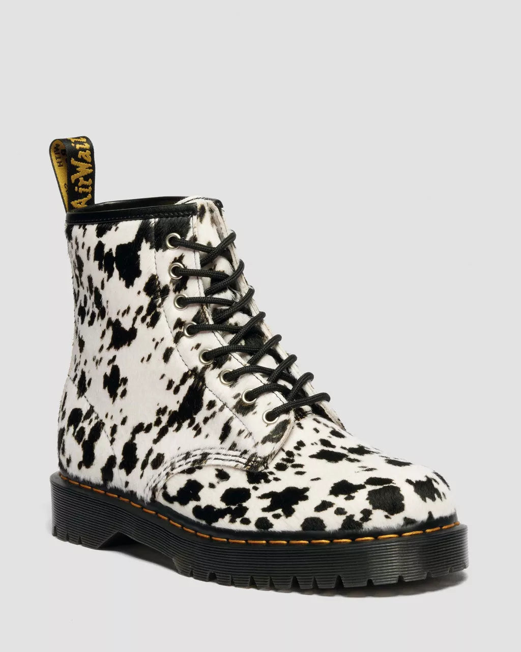 Dr. Martens 1460 Bex Cream+Black Dalmatian Print Hair On 42865100