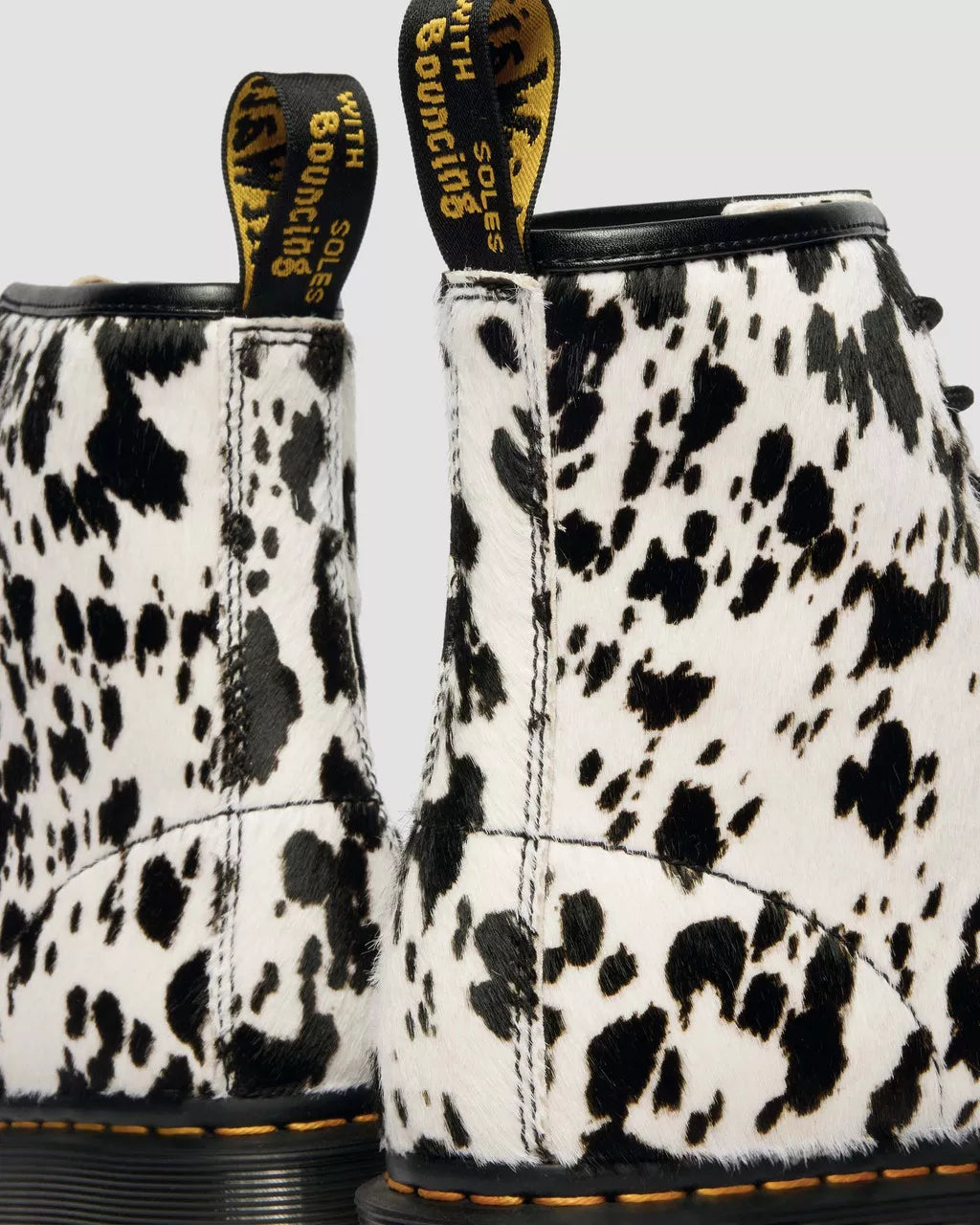 Dr. Martens 1460 Bex Cream+Black Dalmatian Print Hair On 42865100