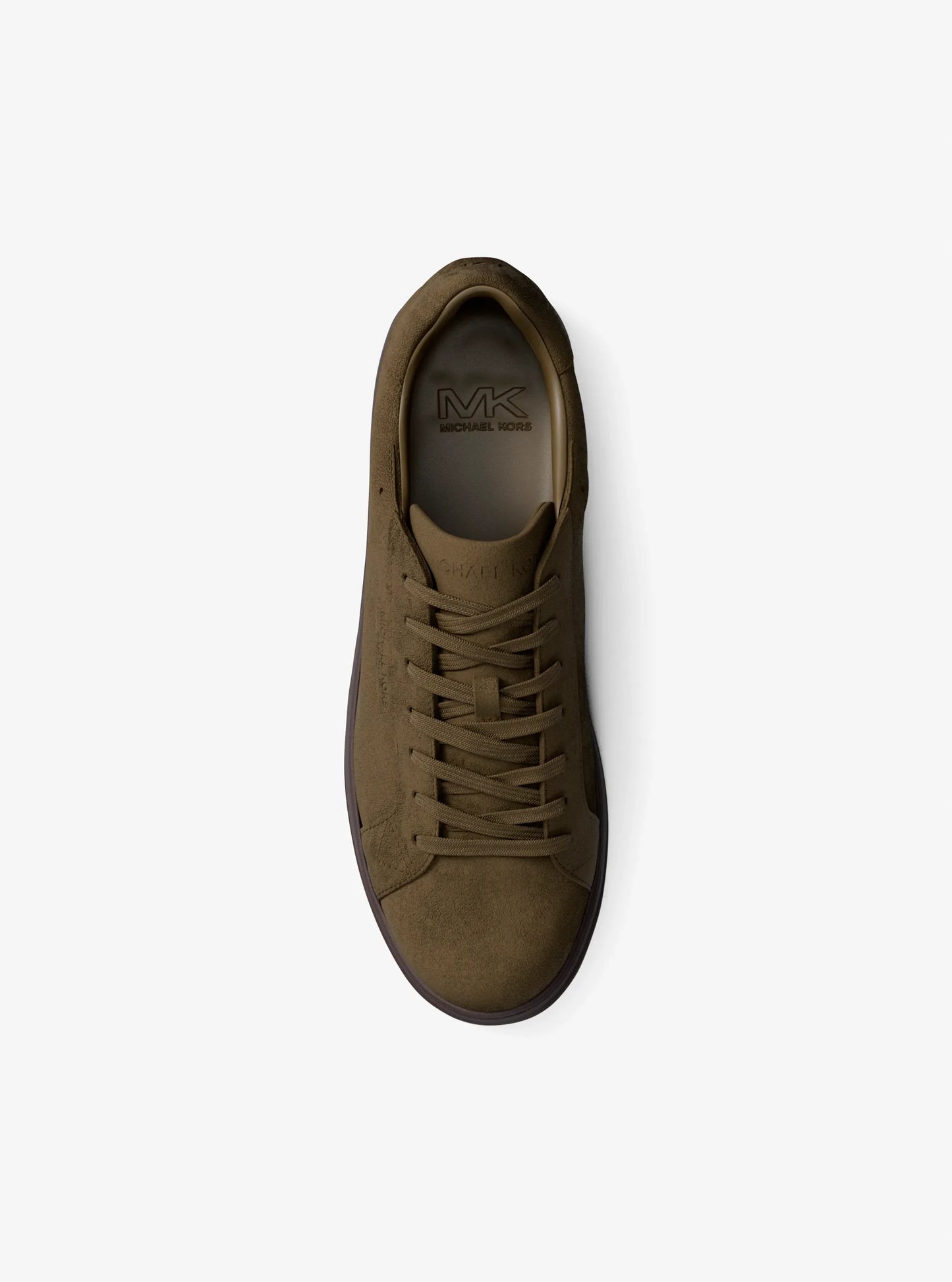 Michael Kors Keating Leather Sneaker Loden 42S4KEFS1S