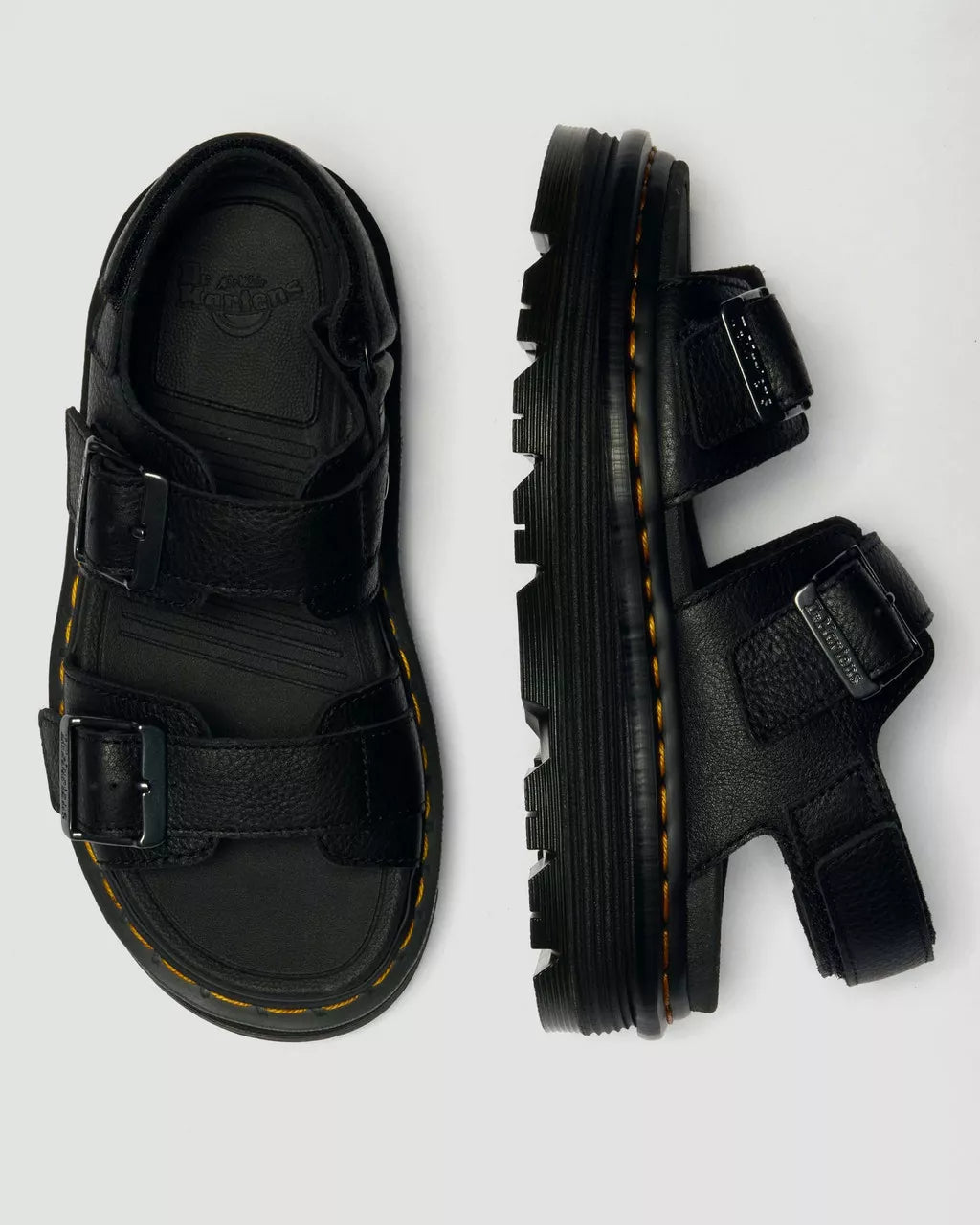 Dr. Martens Zebzag Sandal Black Pisa 43398001