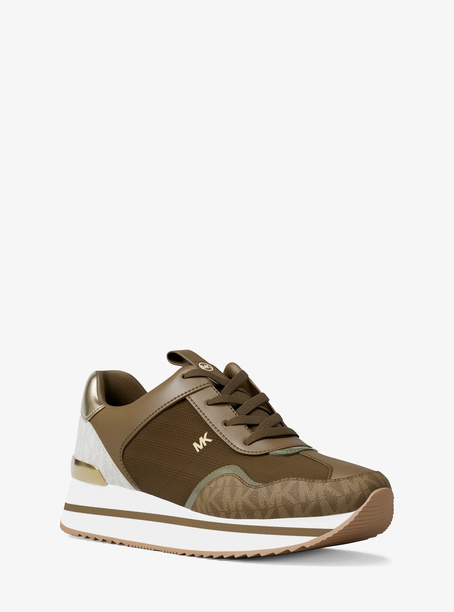 Michael Kors Raina Platform Trainer Loden 43T6RNFS1D