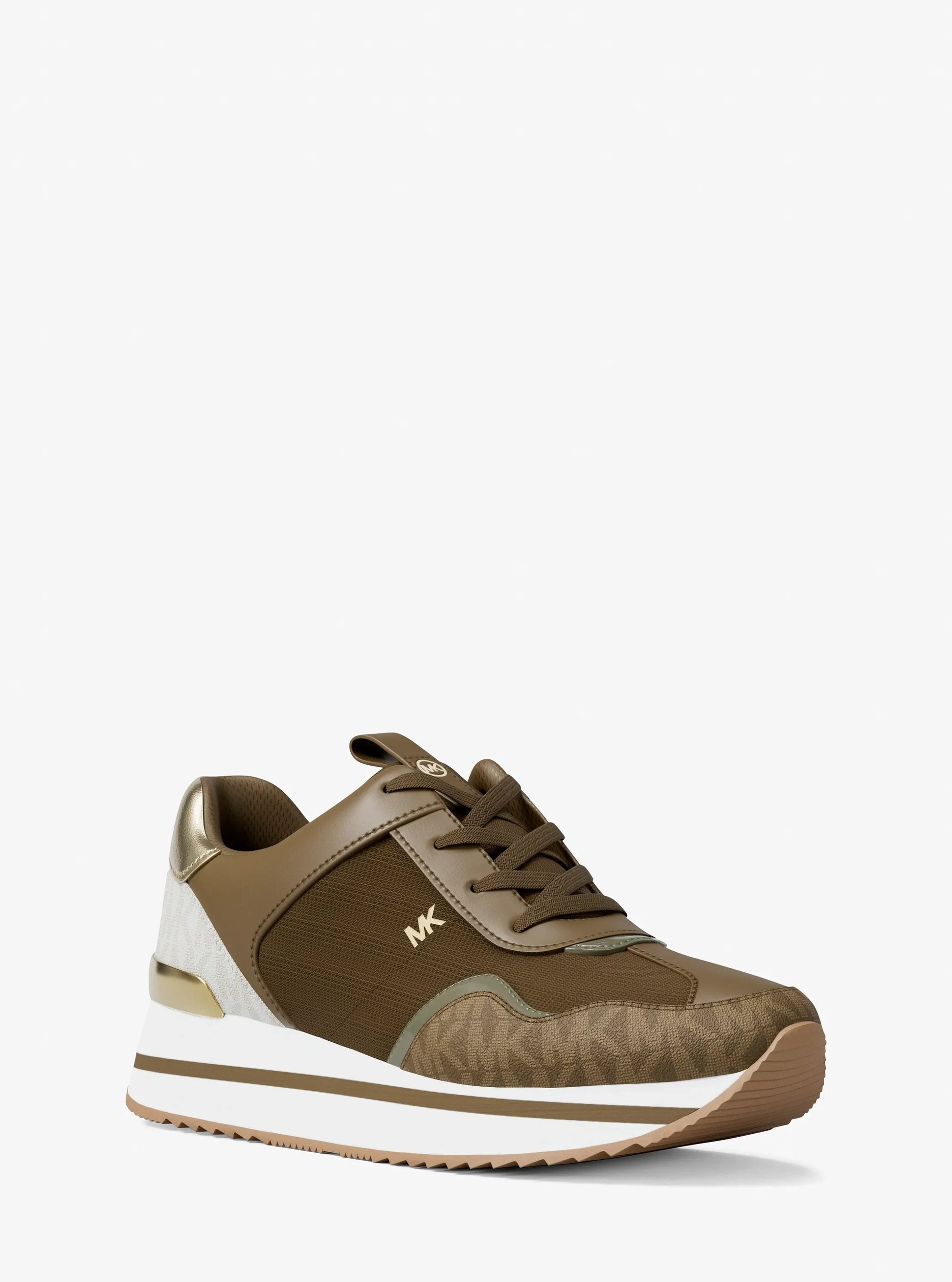 Michael Kors Raina Platform Trainer Loden 43T6RNFS1D