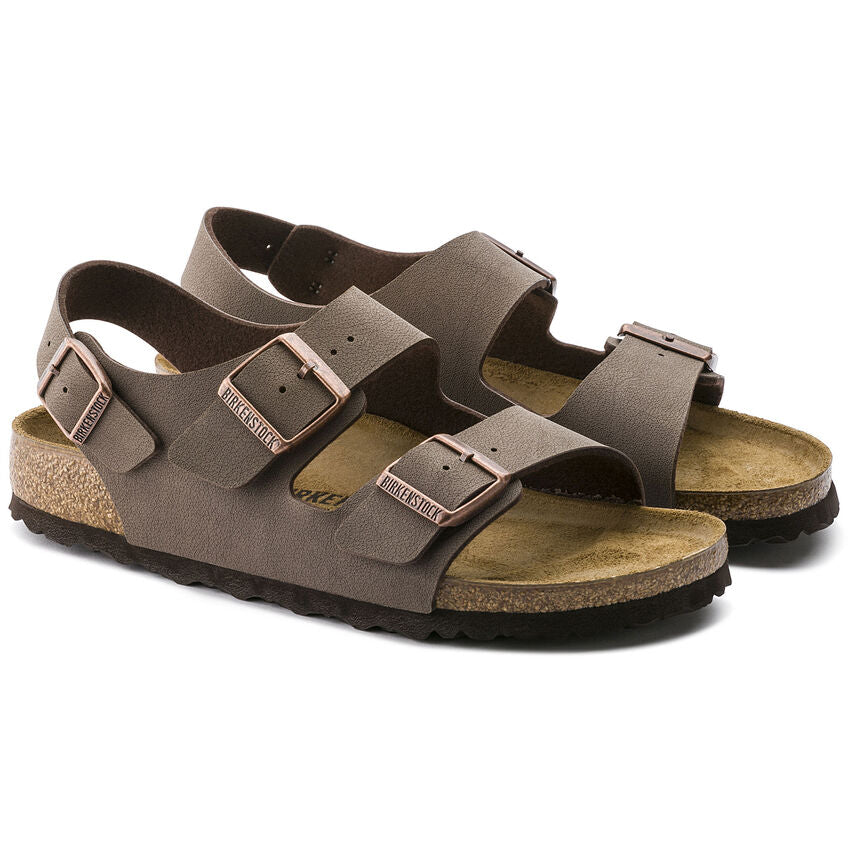 Birkenstock Milano Birko-Flor Nubuck Mocha 0634503