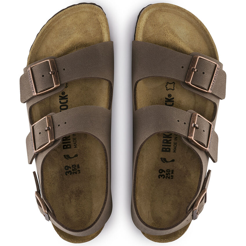 Birkenstock Milano Birko-Flor Nubuck Mocha 0634503