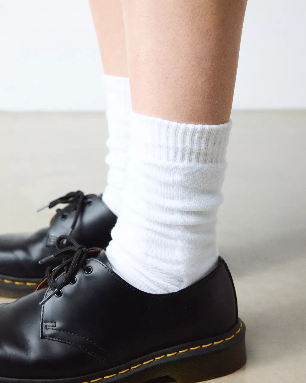 Dr. Martens Double Doc Sock White Organic Cotton Blend AC742101