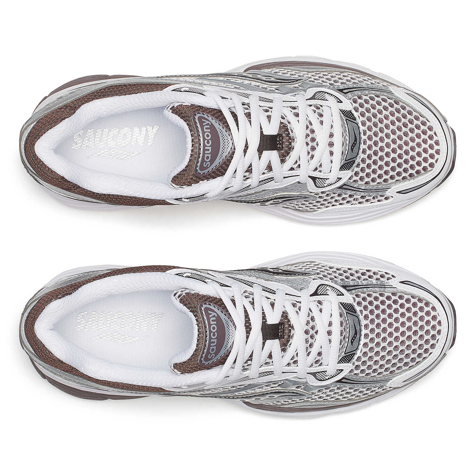 Saucony Progrid Omni 9 White/Brown S70739-57