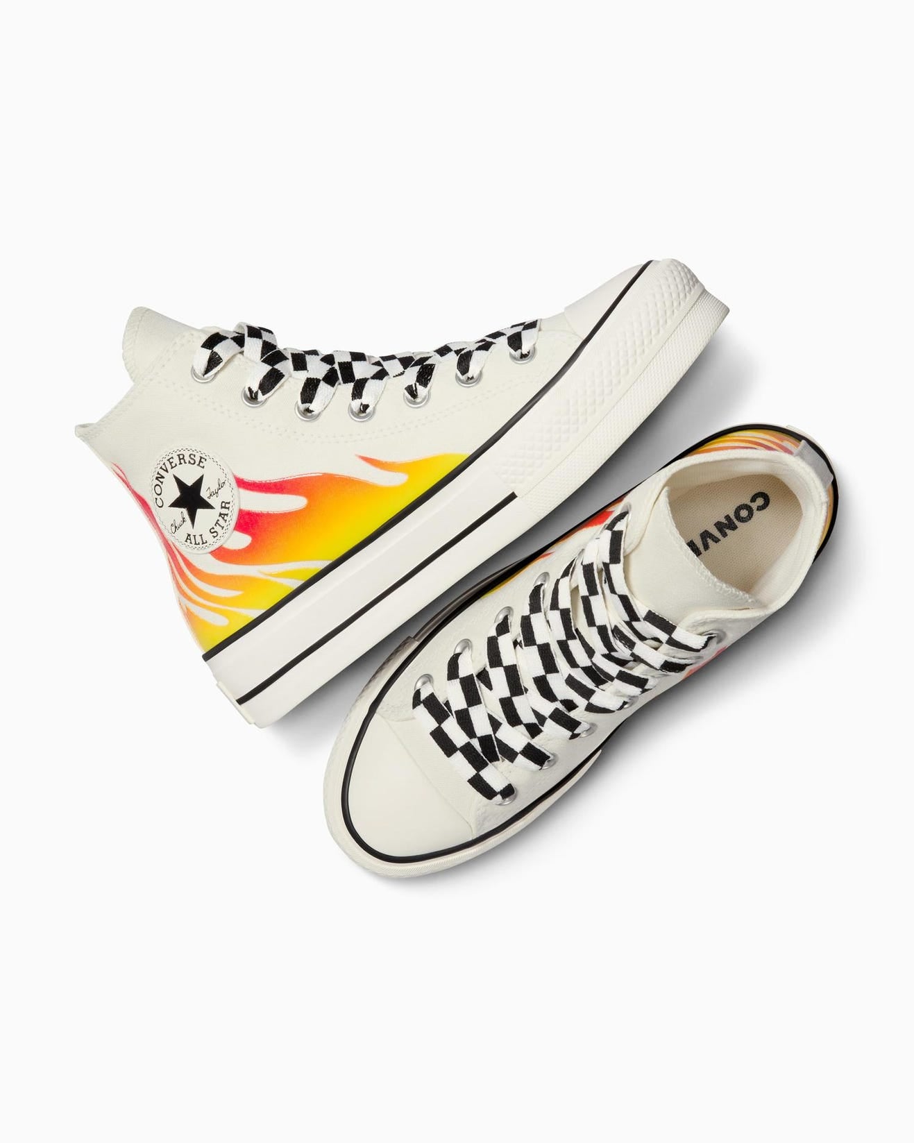 Converse Chuck Taylor All Star Lift Flames Hi A07892C