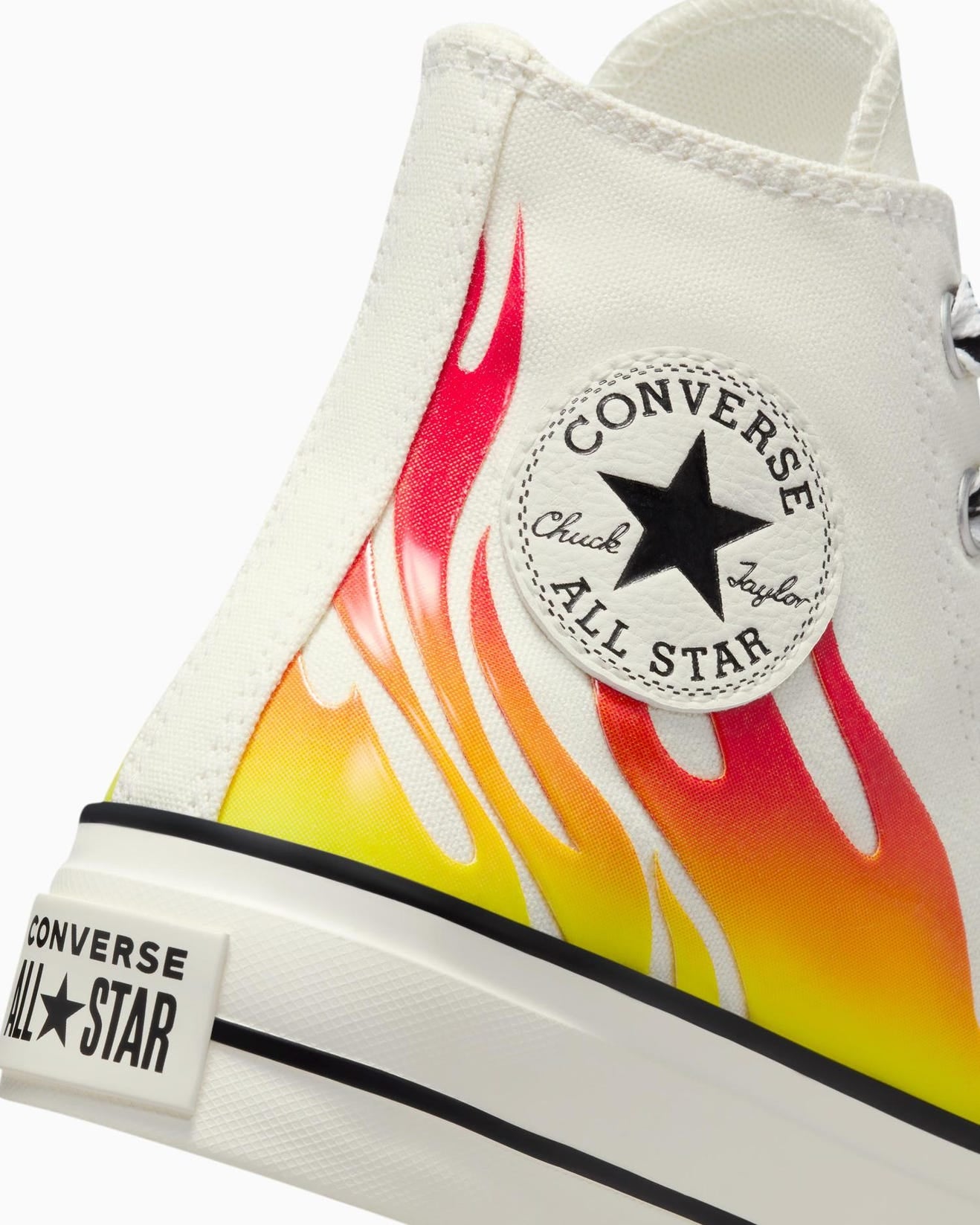 Converse Chuck Taylor All Star Lift Flames Hi A07892C