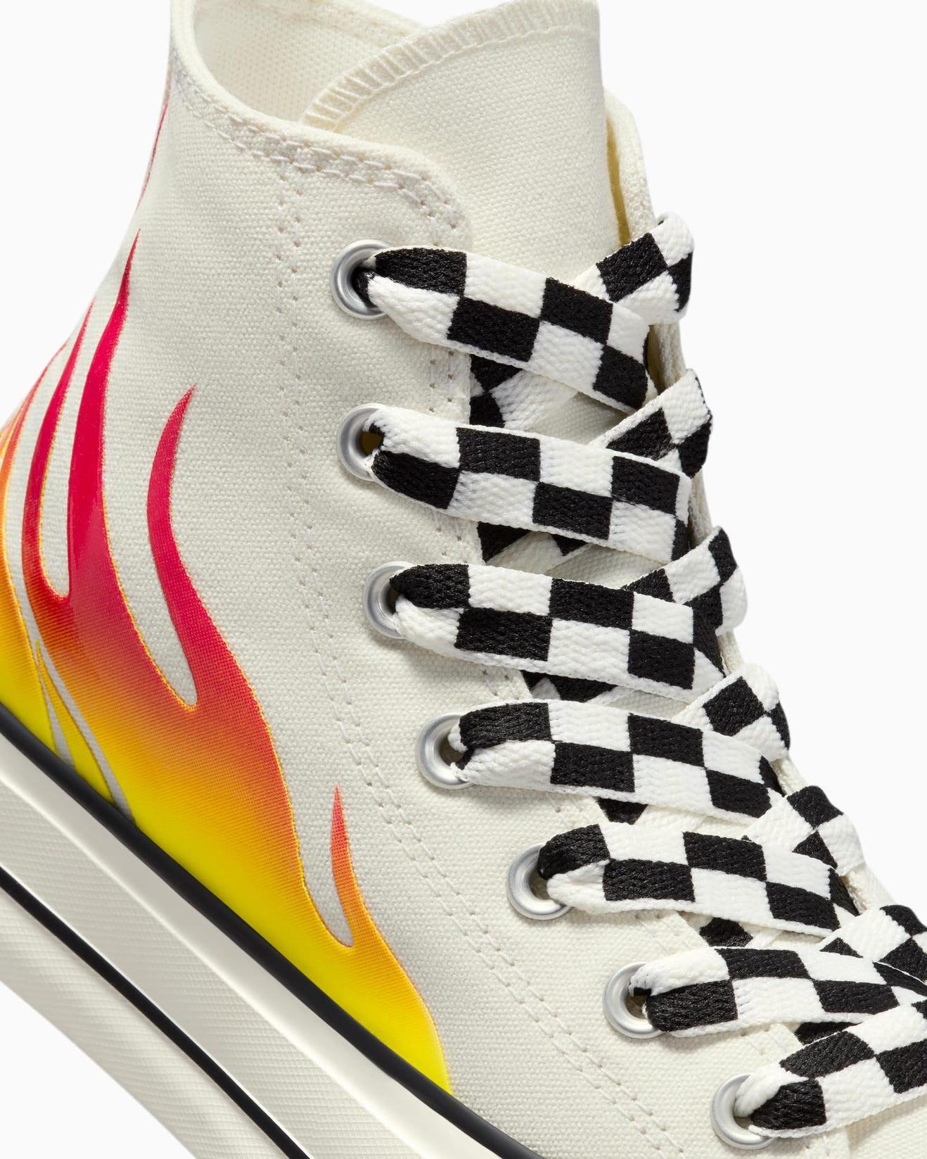 Flame converse high tops online