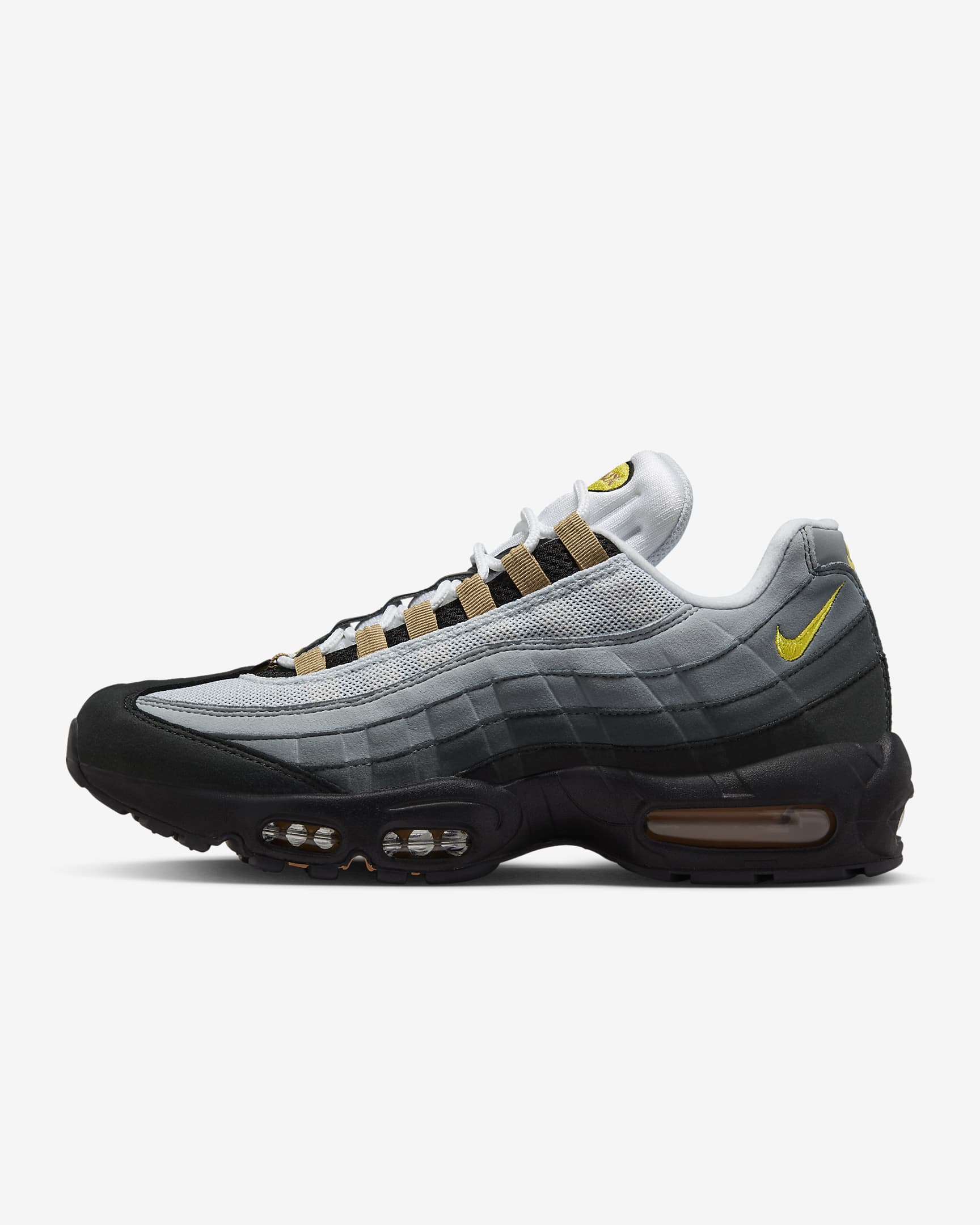 Gray and yellow air max cheap 95