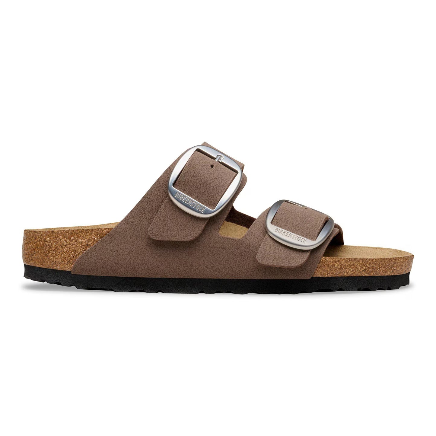 Birkenstock Arizona Big Buckle Birko-Flor Nubuck Mocha Narrow Fit 1032081