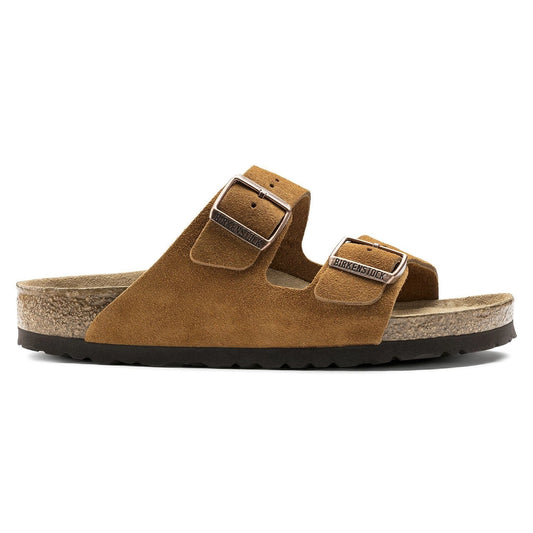 Birkenstock Arizona Soft Footbed Suede Leather Mink 1009526