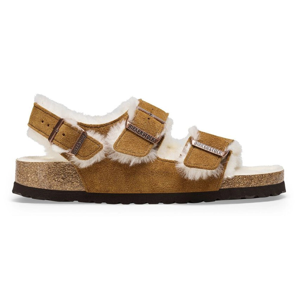 Birkenstock Milano Suede Shearling Suede Leather/Fur 1025478