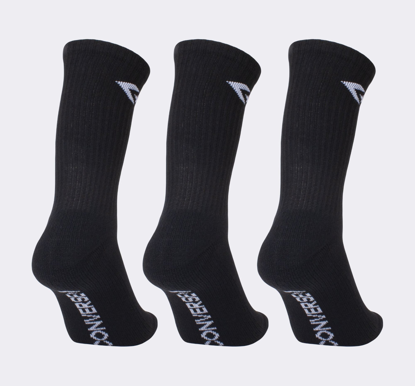 Converse Men Classic Star Chevron Crew Socks E726 Black kojinės