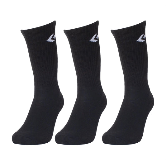 Converse Men Classic Star Chevron Crew Socks E726 Black kojinės