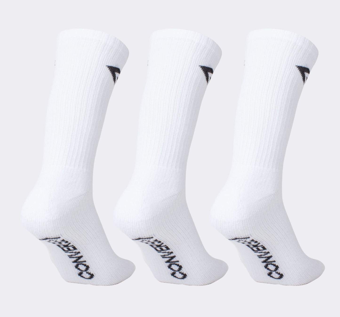 Converse Men Classic Star Chevron Crew Socks E726 White kojinės