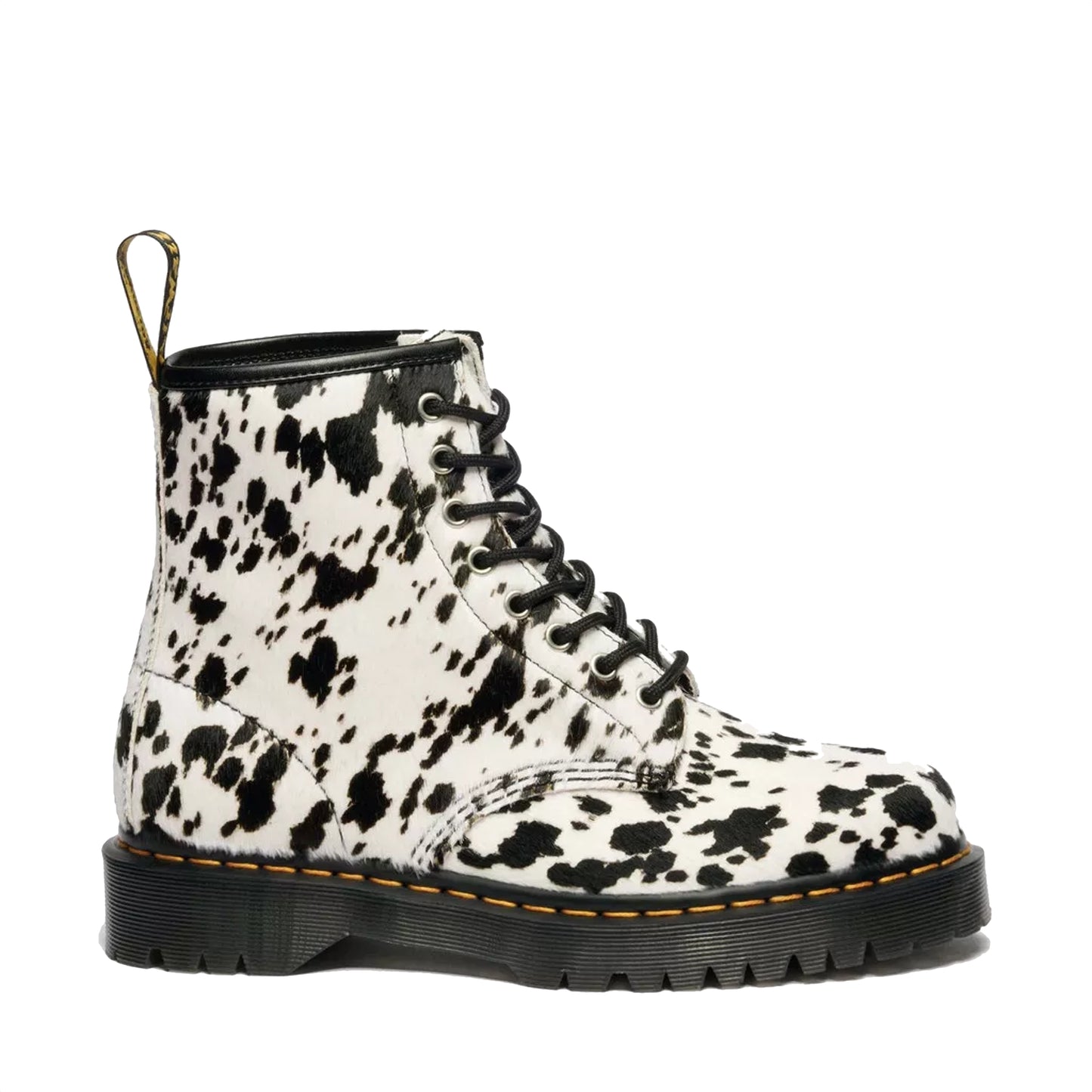 Dr. Martens 1460 Bex Cream+Black Dalmatian Print Hair On 42865100
