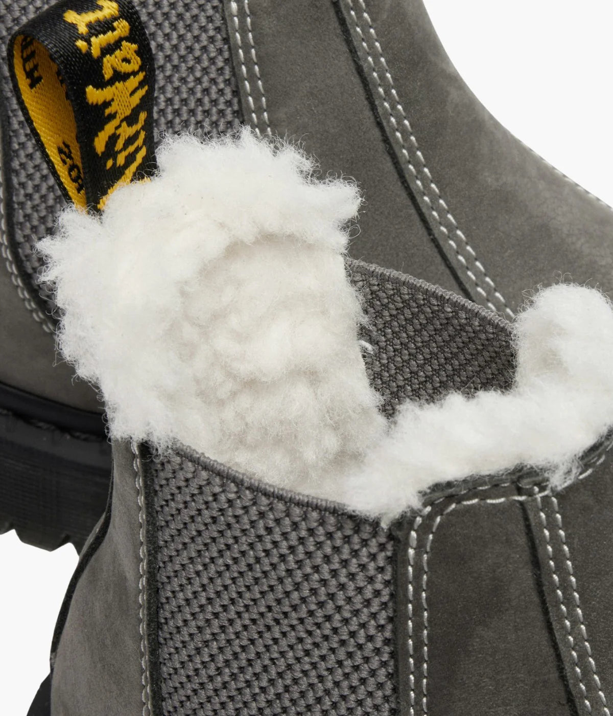 Dr. Martens 2976 Bex Fl Gunmetal Milled Nubuck Wp 41420020