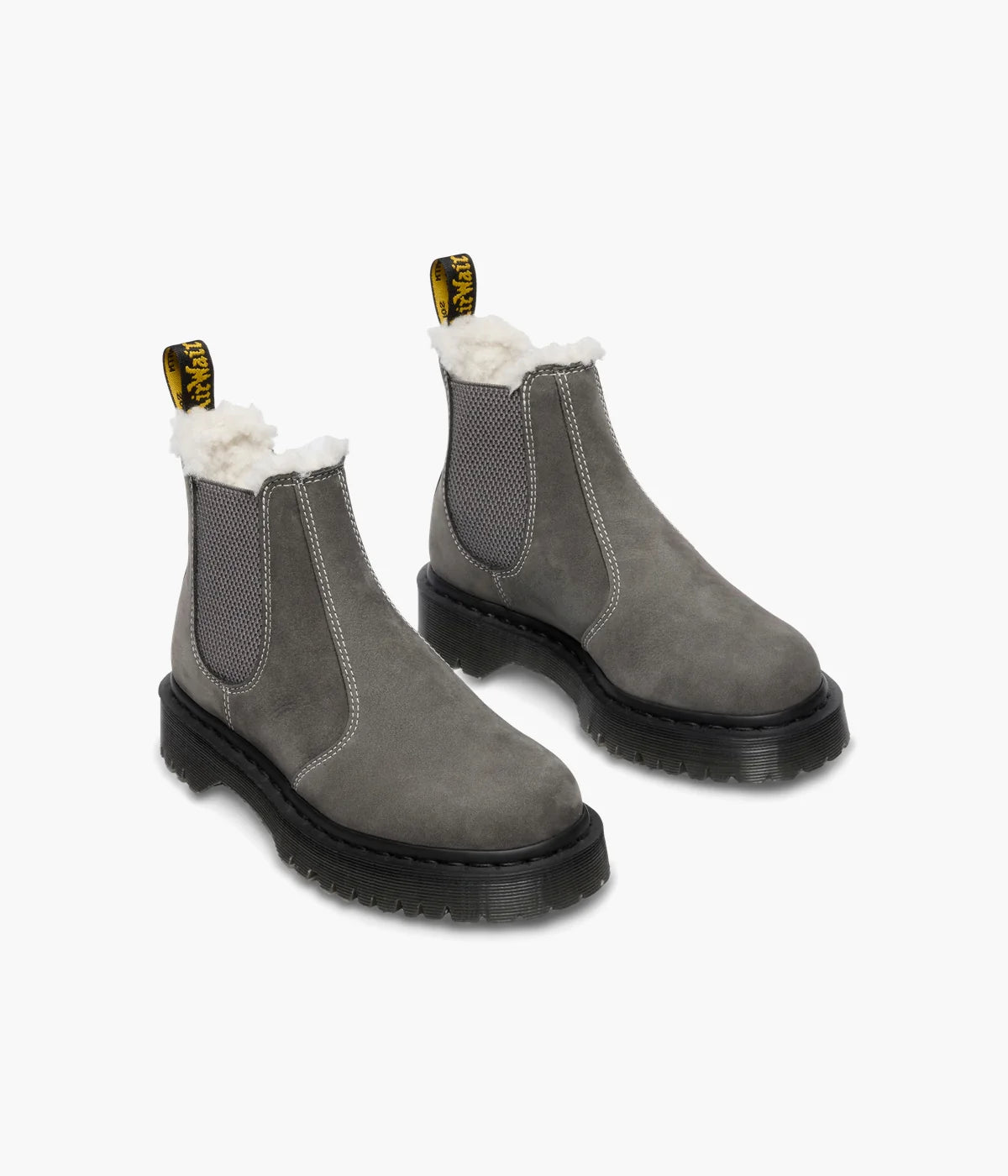 Dr. Martens 2976 Bex Fl Gunmetal Milled Nubuck Wp 41420020