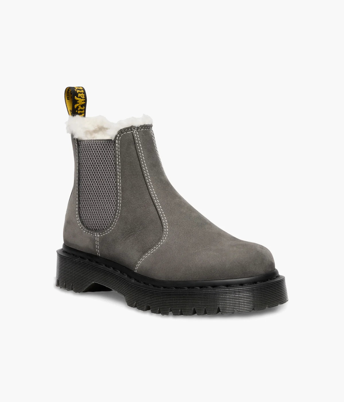 Dr. Martens 2976 Bex Fl Gunmetal Milled Nubuck Wp 41420020